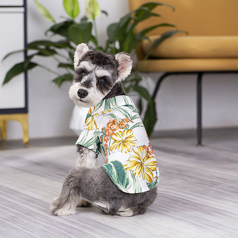 Dog Hawaiian Shirt – Tropical Vibes for Cool Pups