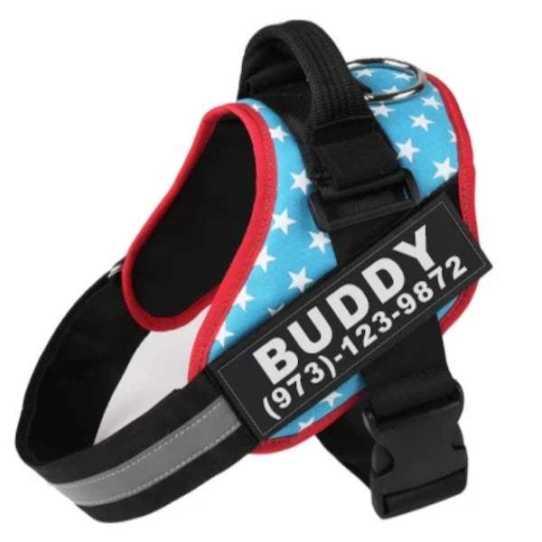 No-Pull Reflective Harness – Personalized for Your Pup