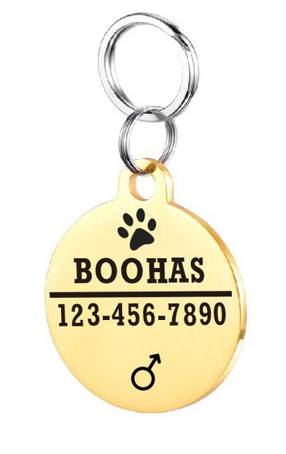 Custom Dog ID Tag – Stylish & Safety Combined