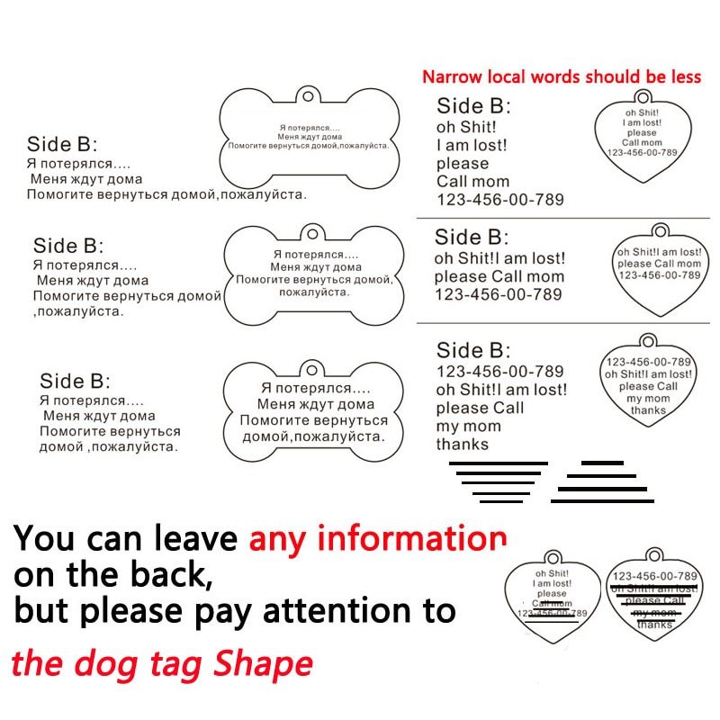 Custom Dog ID Tag – Stylish & Safety Combined