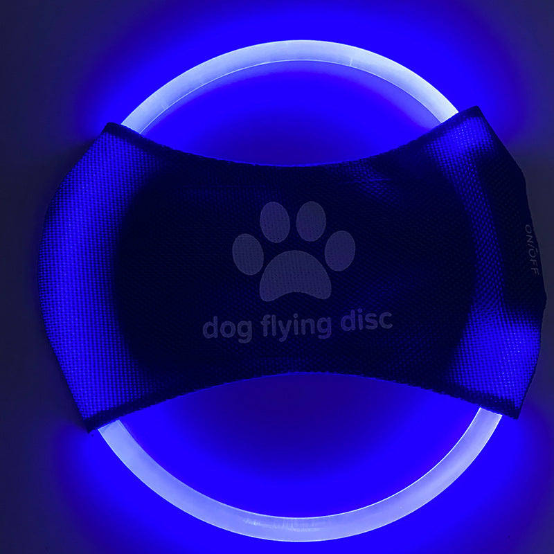 Glow-Up Dog Frisbee – LED Light-Up Flying Fun
