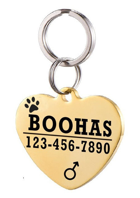Custom Dog ID Tag – Stylish & Safety Combined