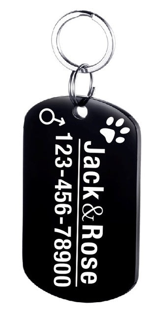 Custom Dog ID Tag – Stylish & Safety Combined