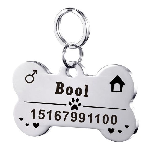 Custom Dog ID Tag – Stylish & Safety Combined
