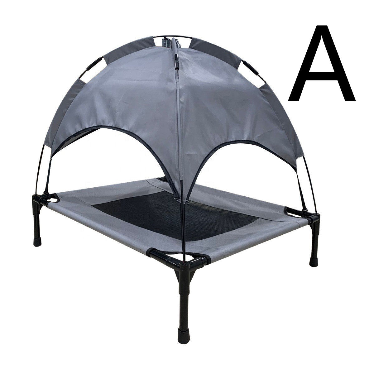 Covered Dog Bed with Canopy – Shade & Comfort Outdoors
