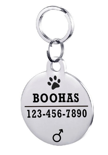 Custom Dog ID Tag – Stylish & Safety Combined