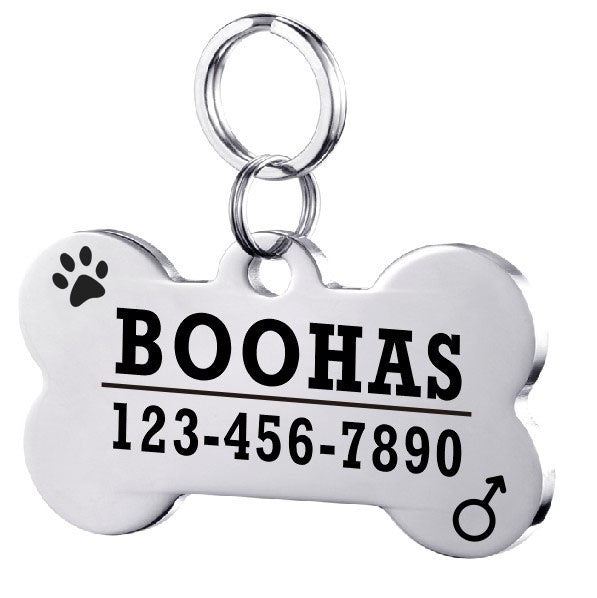 Custom Dog ID Tag – Stylish & Safety Combined