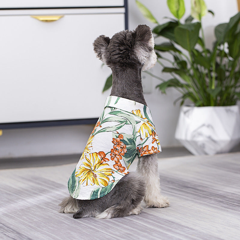 Dog Hawaiian Shirt – Tropical Vibes for Cool Pups