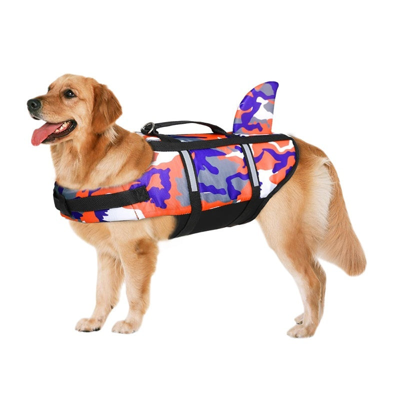 Camouflage Dog Life Jacket – Swim Safe, Look Cool