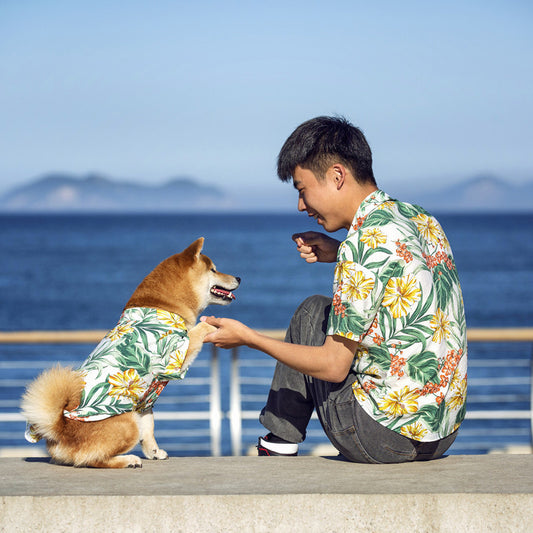 Dog Hawaiian Shirt – Tropical Vibes for Cool Pups