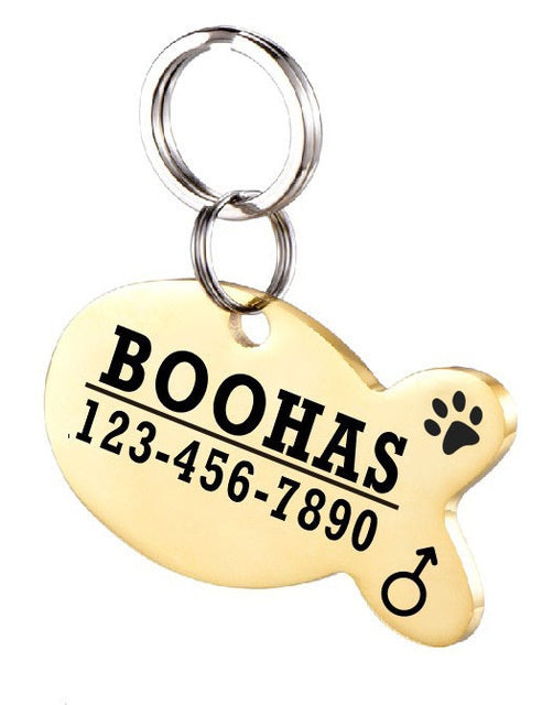 Custom Dog ID Tag – Stylish & Safety Combined