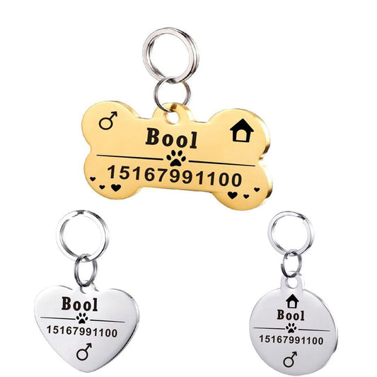 Custom Dog ID Tag – Stylish & Safety Combined