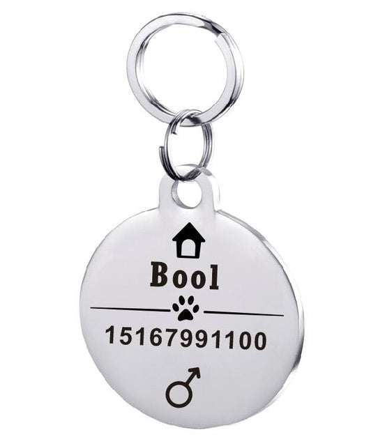 Custom Dog ID Tag – Stylish & Safety Combined