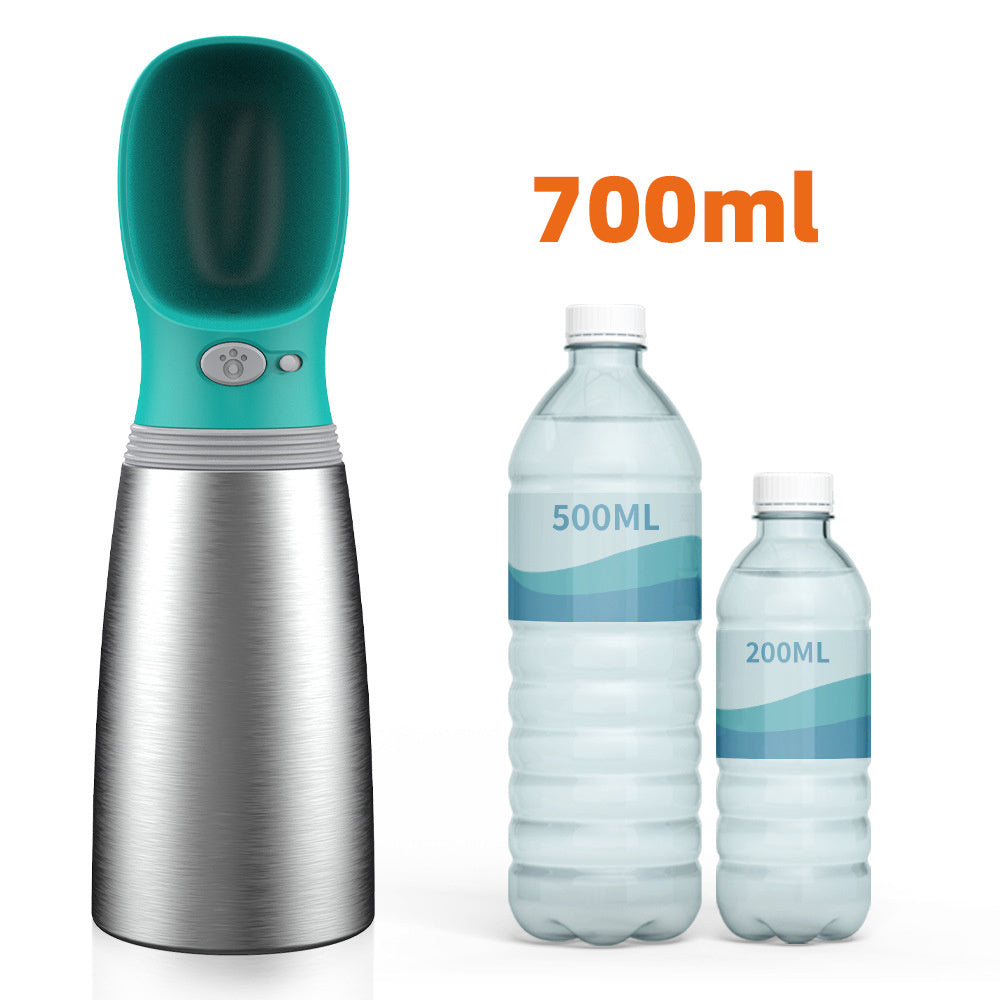 700ml Travel Dog Water Bottle – Spill-Free Hydration